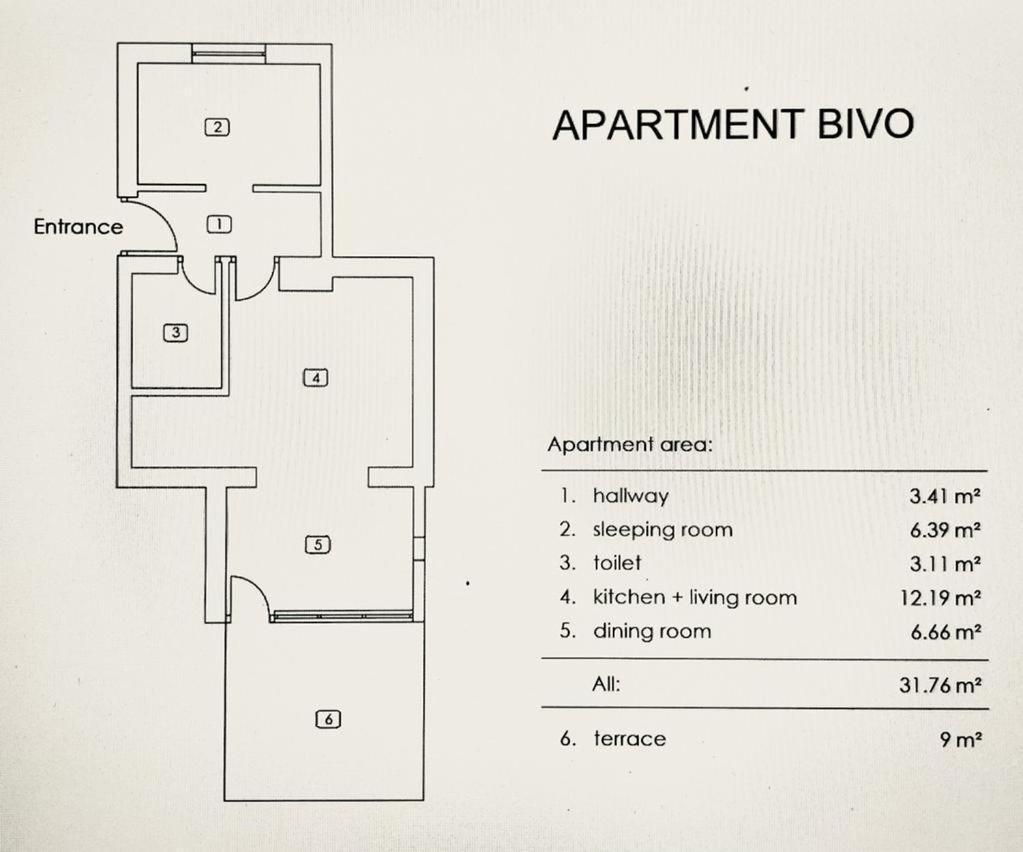 Apartment Bivio Риека Экстерьер фото